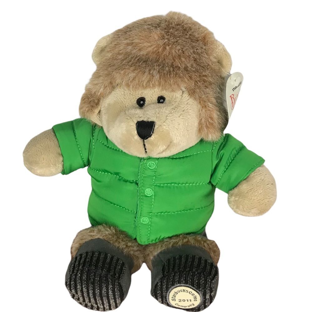 NWT Starbucks Coffee edition in the bearista bear collection 2011 Stuffed Animal
